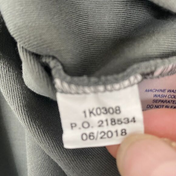 Vineyard Vines Pullover Mens Large Gray‎ Sweater 1/4 Zip Cotton Jacket Stretch - Picture 12 of 16